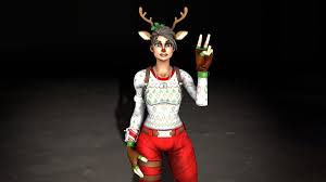 Description it's time for some reindeer games. red nosed christmas girl. Red Nosed Raider Fortnite Wallpapers Wallpaper Cave