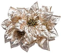 Check spelling or type a new query. Amazon Com Twiitz Rose Gold 6 Stem Glittery Poinsettia Bushes 13 In Set Of 4 Floral Flowers Christmas Home Kitchen