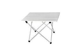 Bar Tabouret De Jardin Justgreenbox Table Pliante Portable Table Pliante De Camping Bureau De Randonnee Voyager A L 39 Exterieur Alliage De Pique Nique Ultra Leger Darty