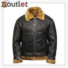 Real B3 Bomber Leather Jacket For Men Leather Jacket Men Leather Bomber Jacket Mens Jackets
