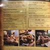 And they have kids menu, lunch & early dinner menu, family packs, varying from appetizers to soup & salads, sandwiches, steaks, seafood, favorites, desserts, beverages, beer, red wine and white wine. 1