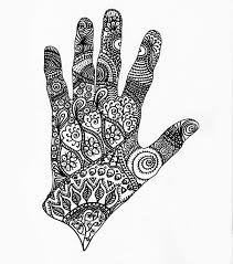 Pin By Rose Kroll On Tangled Hands Hand Art Hand Henna Zentangle Patterns