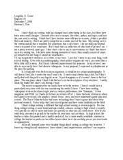 Reflective cover letter for final portfolio as you know, you'll be submitting your two strongest revised essays for final portfolio, but there's one more document that goes into your final portfolio as well. Cover Letter 1010