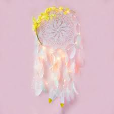 Inspirational interior design ideas for living room design,. Colorful Feathers And Mobile Led Lights Usb Funflowers Dream Catchers Wall Decor Handmade Extra Large Dream Catcher For Bedroom Decor With Artificial Flowers Green Ornaments Home Kitchen Kalingauniversity Ac In