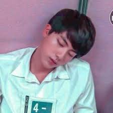 jin is the definition of sleeping beauty © Champi Kim #BangtanPaMore