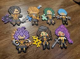 See more than 800,000 other international machine embroidery designs at embroiderydesigns.com. Fire Emblem Three Houses Black Eagles Students Perlers Etsy Fire Emblem Perler Bead Art Bead Art