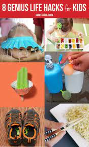 Then, they expose that informatio. Smart School House Kid Hacks Diy For Kids Simple Life Hacks