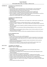 sccm administrator resume samples