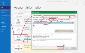 Disable Automatic Reply From Outlook 2013 2016 2019 Pcguide4u Outlook Disability Accounting Information