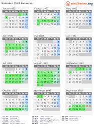 Kalender 1982 lengkap dengan weton. Kalender 1982 Toulouse