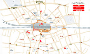 柏駅周辺のfree 無料 Wi Fiスポット おいでよ カシワニ 柏の街情報 イベント情報を発信中 柏市インフォメーション協会