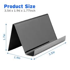 Product title metal business card case business card holder busine. Metal Business Card Holders Stand For Desk 2 Pack Office Stainless Steel Business Card Table Top Display Stand Name Card Holder Desktop Organizer Collection Organizer For Name Card Buy Online At Best