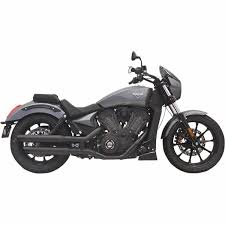 Victory & indian motorcycle exhaust, slip on mufflers, full systems, exhaust tips & accessories. Black 17 Victory Octane Bassani Xhaust Slip On Muffler Exhaust 3 Parts Motorcycle Atv