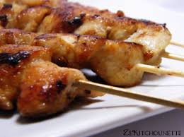 Brochette De Poulet Satay Zekitchounette