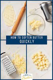 How To Soften Butter Soften Butter Cooking Stick Of Butter