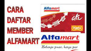 Cara Daftar Member Alfamart Youtube