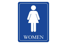 Printable Women Restroom Signs For Women Rest Rooms Free Pdf Download In 2020 Restroom Sign Printable Signs Free Restroom