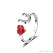 Are you searching for letter u png images or vector? Grosshandel Neue Mode 925 Sterling Rot Herz Dazzling Micro Cz U Brief Ring Fur Frauen Engagement Einstellbare Ring Anillos Von Keyigou 4 82 Auf De Dhgate Com Dhgate