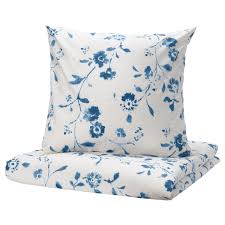Blagran Housse De Couette Et 2 Taies Blanc Bleu Ikea Housse De Couette Couette Housses