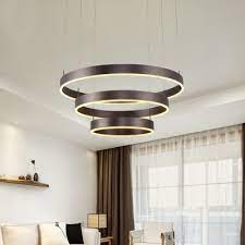 Modern led chandelier with remote control acrylic lights for living room bedroom home chandelier ceiling fixtures free. Buy Modern Circular Led Chandelier With A Reserve Price Up To 72 Off