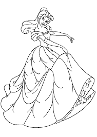 Make a fun coloring book out of family photos wi. Princess Belle Coloring Book Razukraski Com
