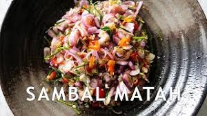 2 cm lengkuas, iris tipis atau geprak. Resep Sambal Matah Anti Gagal Youtube