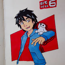 Chris williams, don hall, kendra vander vliet and others. Cristo Santos Di Twitter Big Hero 6 Baby I Did This Version Of Hero And Baymax From Big Hero 6 On My Manga Style Hope You Like It Manga Anime Draw Drawing