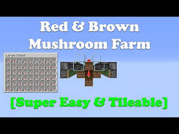 For pocket edition (pe), you tap on the block. Video Mushroom Farm