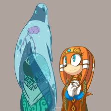 Players control sonic the hedgehog and his sidekick miles tails prower in their quest to retrieve the chaos emeralds from dr. Poncho Tikal And Chaos Sonic The Hedgehog Know Your Meme