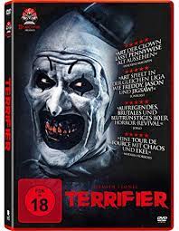 Terrifier Alemania Dvd Amazon Es Catherine Corcoran Jenna Kanell David Thornton Gino Cafarelli Damien Leone Catherine Corcoran Jenna Kanell Peliculas Y Tv