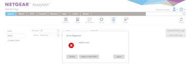 Readynas 2304 Problem With Audit Logs Firmware 6 Netgear Communities