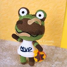 Black And Yellow Frog Animal Crossing Made To Order Camofrog Animal Crossing Crochet Animal Crossing Animal Crossing Plush Doll Amigur Peluches Croche Amigurumi