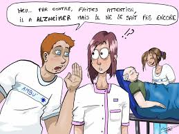 Peut Etre A T Il Ete Prevenu Peut Etre Pas Au Pire Il Va Oublier Alors Humour Infirmiere Dessin Humoristique Blague Infirmiere