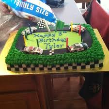 This year he picked a nascar cake. Nascar Cake Decorating Photos