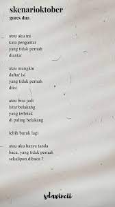 Pin Oleh Lala Audina Di Quotes Kata Kata Indah Kata Kata Motivasi Buku Puisi