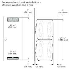 washer and dryer measurements gongyu co