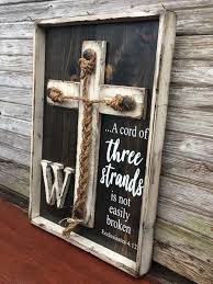 Wedding Braid Cross A Cord Of Three Strands Wedding Ceremony Braid With Ecclesiastes 4 12 Wedding Wedding Braids Alternative Unity Ceremony Unity Ceremony