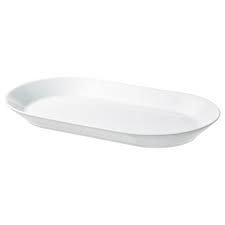 Ikea 365 Serving Plate White Length 15 Ikea In 2020 Ikea 365 Serving Plates Ikea 365 Dinnerware