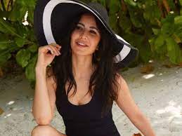 Katrina Kaif raises the temperature as she exudes glamour in a black  swimsuit | India Forums