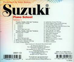Cello part, book & cd suzuki cello school. Stella Storey Suzuki Piano 1