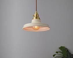 Pendant Light Etsy Industrial Pendant Lights Vintage Pendant Lighting Brass Pendant Light
