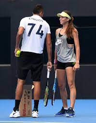 Where can i get tickets for gianluca mager vs nick kyrgios? Nick Kyrgios Trains With His Stunning Girlfriend Ajla Tomljanovic As He Shows His Colours In Tottenham Shirt