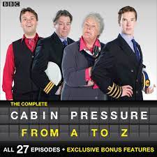 Harm is trapped below deck on a sinking ship with a sailer, who has been accused of murder, and a guard. Cabin Pressure A Z The Bbc Radio 4 Airline Sitcom Finnemore John Cumberbatch Benedict Full Cast Cole Stephanie Amazon De Bucher