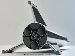 New Engine Bay Of Spacex Starship By Kimi Talvitie Spacex Starship Spacex Starship