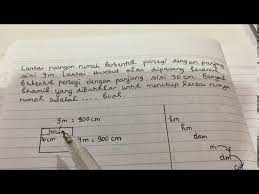 Lantai rumah berbentuk persegi panjang. Lantai Rumah Berbentuk Persegi Dengan Panjang Sisi 9 Meter Hendak Dipasang Keramik Bentuk Persegi Youtube