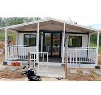 Factory Can Custom Design 20ft 30ft 40ft Soundproof Moisture-proof  Expandable Container House with Terrace