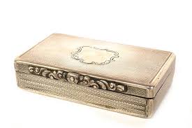 An early Victorian silver snuff box, of rectangular form with engine turned  decoration and a blank