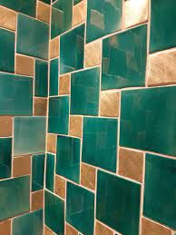 Bathroom tile indoor wall ceramic art deco original style intended for carrelage art deco | 800 x 1069. Carrelage Art Deco Turquoise Et Or Art Deco Deco Turquoise Carrelage