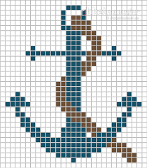 Bã¼gelperlen vorlagen kostenlos zum ausdrucken bã¼gelperlen vorlagen. Das Pixelmuster Anker Mit Seil Ist Eine Kostenlose Vorlage Fur Einen Anker Bugelperlen Vorlagen Zum Ausdrucken Kostenlose Kreuzstichmuster Kreuzstich Kostenlos
