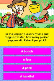 If you fail, then bless your heart. In The English Nursery Rhyme And Trivia Answers Quizzclub